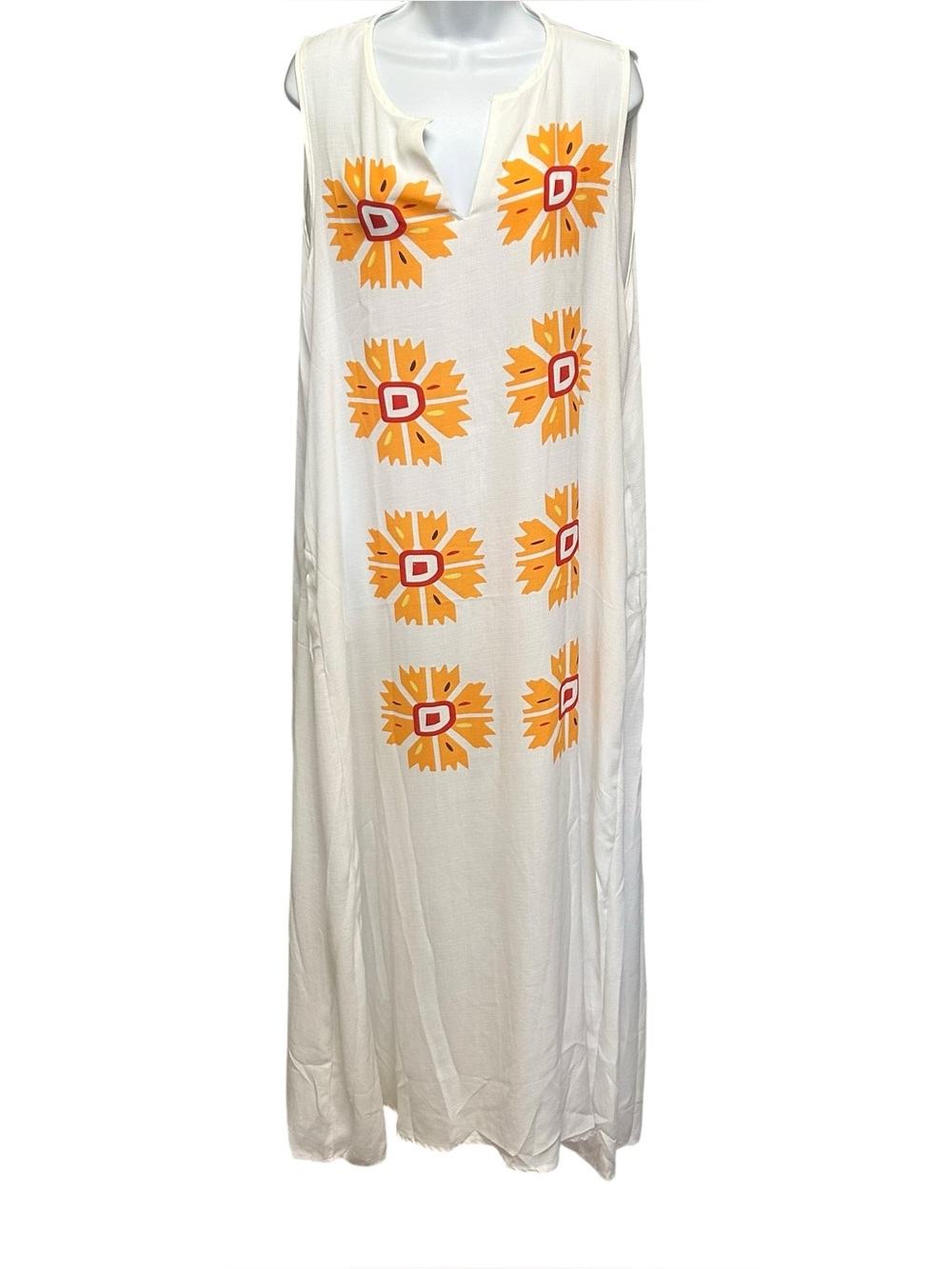 Order Plus V-Neck Coverup Maxi Dress Size 3X